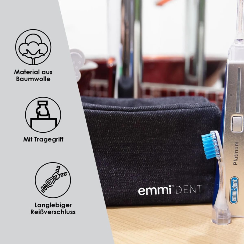 Emmi-dent Reisetasche schwarz